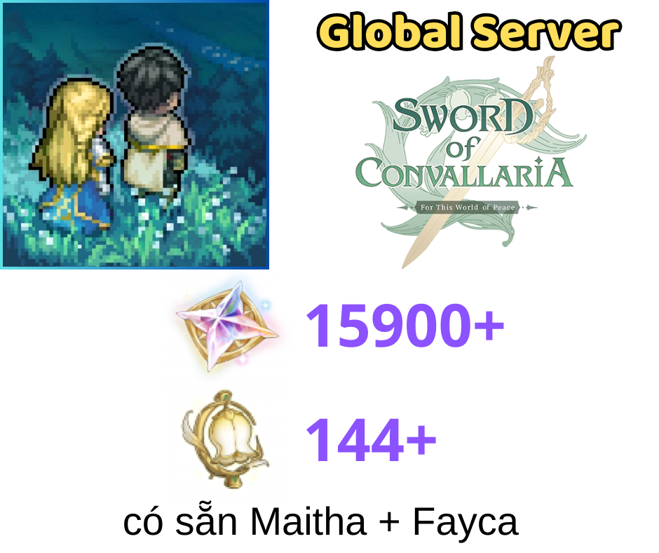[GLOBAL] Sword of Convallaria Starter Account